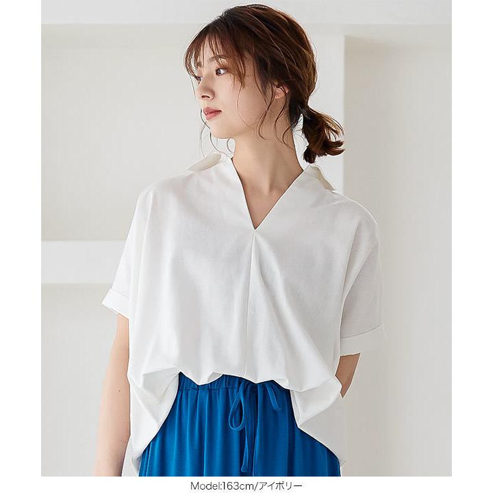 KOBE LETTUCE（神戸レタス） シャツ スキッパーシャツ レディース