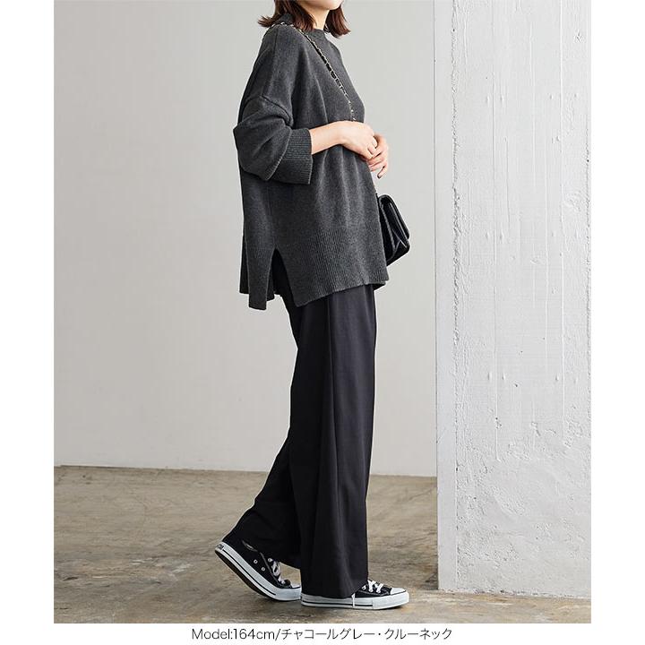 KOBE LETTUCE（神戸レタス） ニット チュニック タートルネック クルー