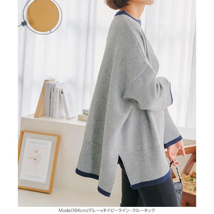 KOBE LETTUCE（神戸レタス） ニット チュニック タートルネック クルー