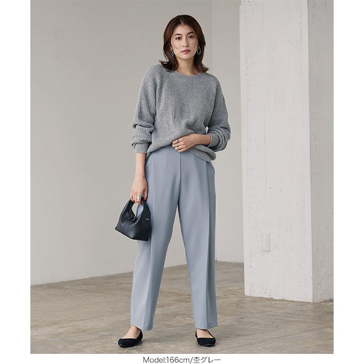 エメレオンドレ ワッフルニット クルーネック 【公式通販】