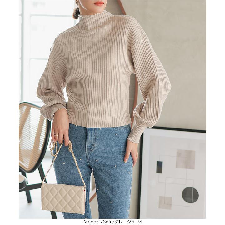 KOBE LETTUCE（神戸レタス） ニット レディース 長袖 トップス モック