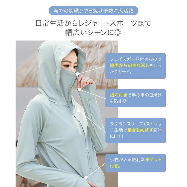 KOBE LETTUCE（神戸レタス） パーカー ラッシュガード 水着 UVカット