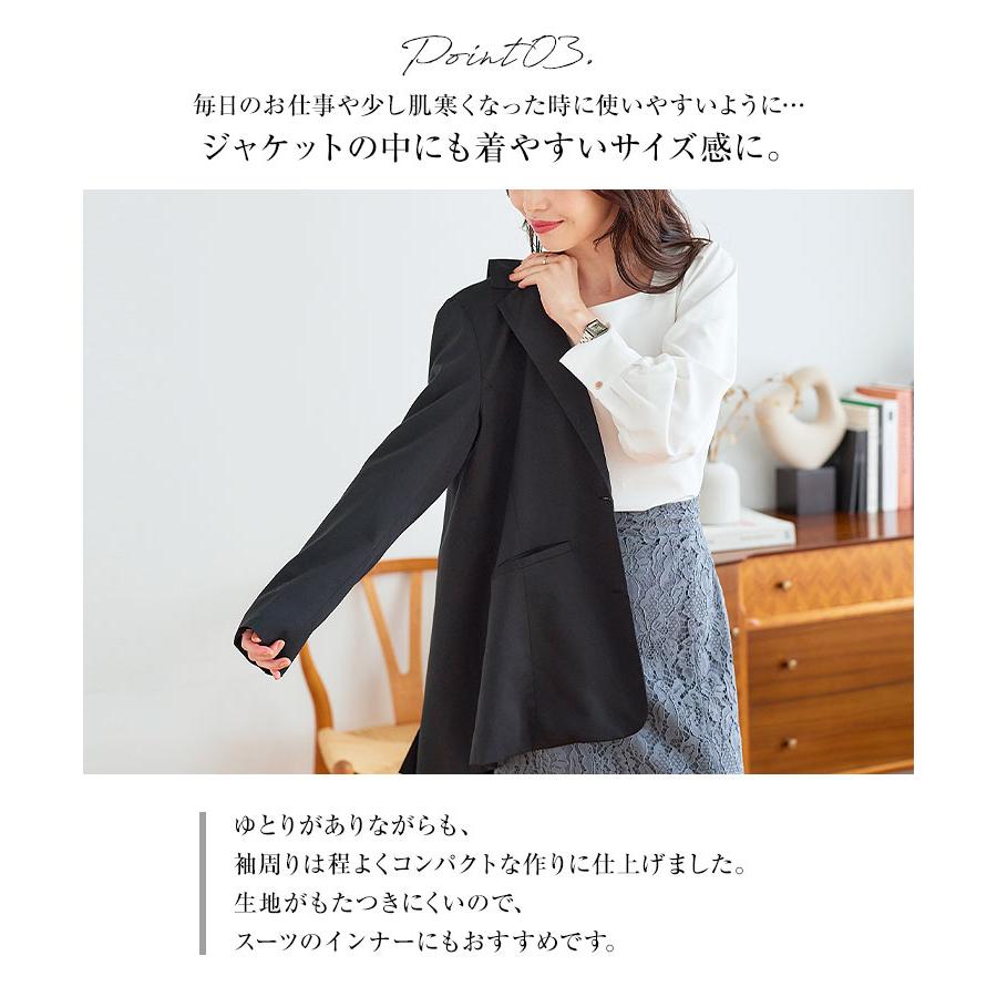 KOBE LETTUCE（神戸レタス） Vネック オフィスカジュアル 選べる4