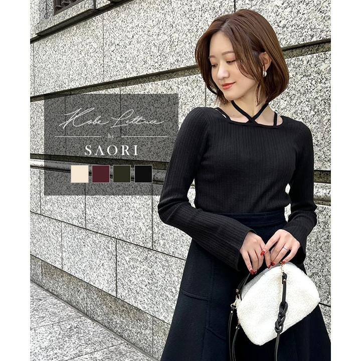 KOBE LETTUCE（神戸レタス） ニット トップス レディース フレア