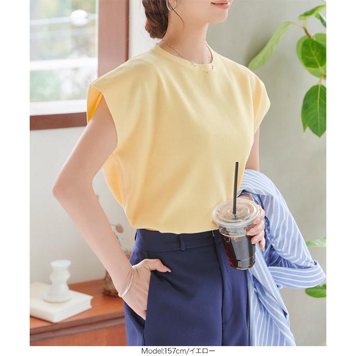 未使用級美品　BOSCHフレンチスリーブお洒落なトップス スクエアペプラムフレンチスリーブトップス「T1238」