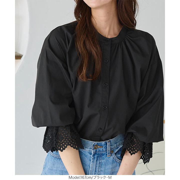KOBE LETTUCE ぽわん袖ブラウス 長袖 レディース 春 夏 40代 50 KOBE LETTUCE ぽわん袖ブラウス 長袖 レディース 春 夏 40代 50