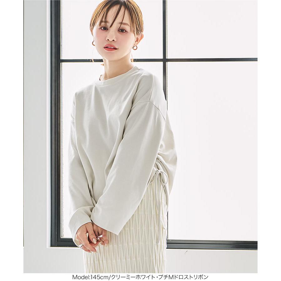 新品カットソーXL☆UNIQLO好き無印良品好き好きLAKOLE好きに セール】リボンロゴ長袖T/149368（Tシャツ/カットソー）｜LAKOLE