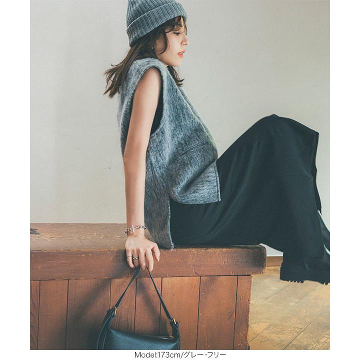 KOBE LETTUCE（神戸レタス） ロングベスト レディース 秋 冬 起毛