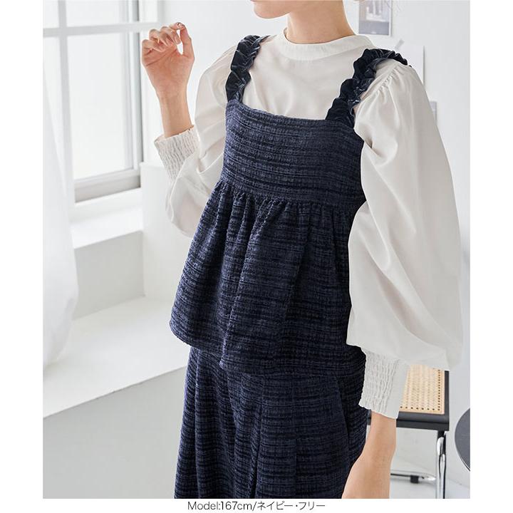 KOBE LETTUCE（神戸レタス） ビスチェ トップス レディース ベルベット