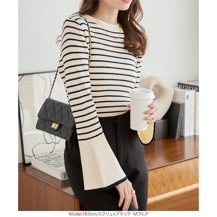 KOBE LETTUCE（神戸レタス） ニットトップス レディース 長袖 40代 50