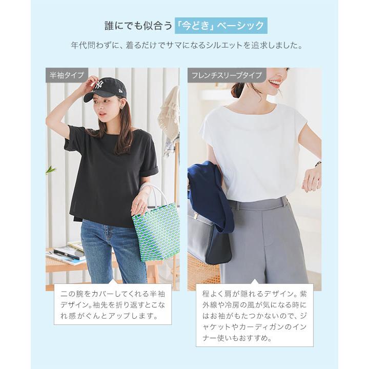 KOBE LETTUCE（神戸レタス） 汗染み防止 Tシャツ シャツ 白 黒 無地