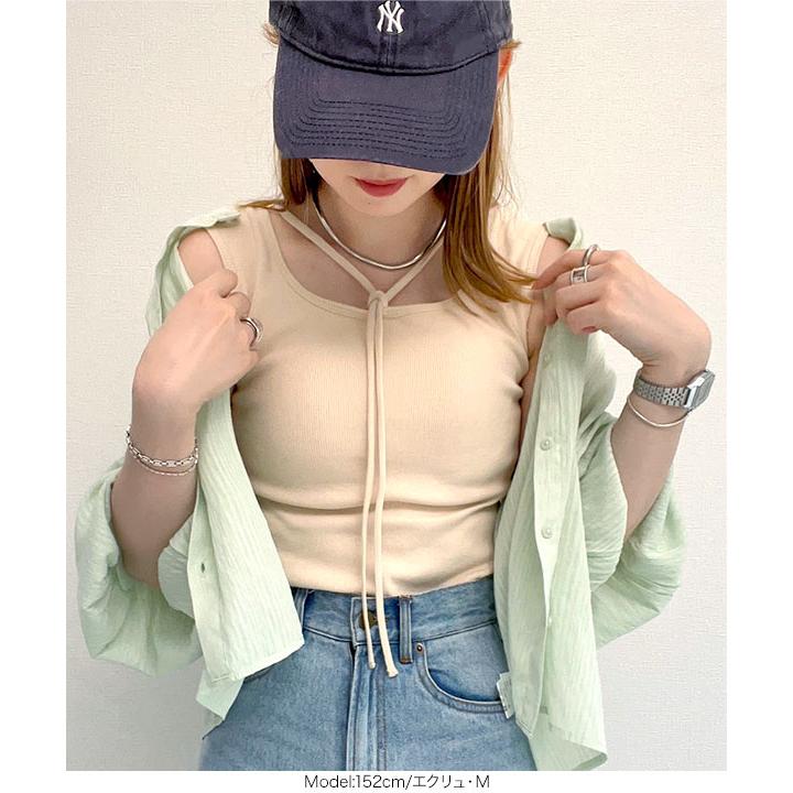 KOBE LETTUCE カップインナー タンクトップ レディース おしゃれ