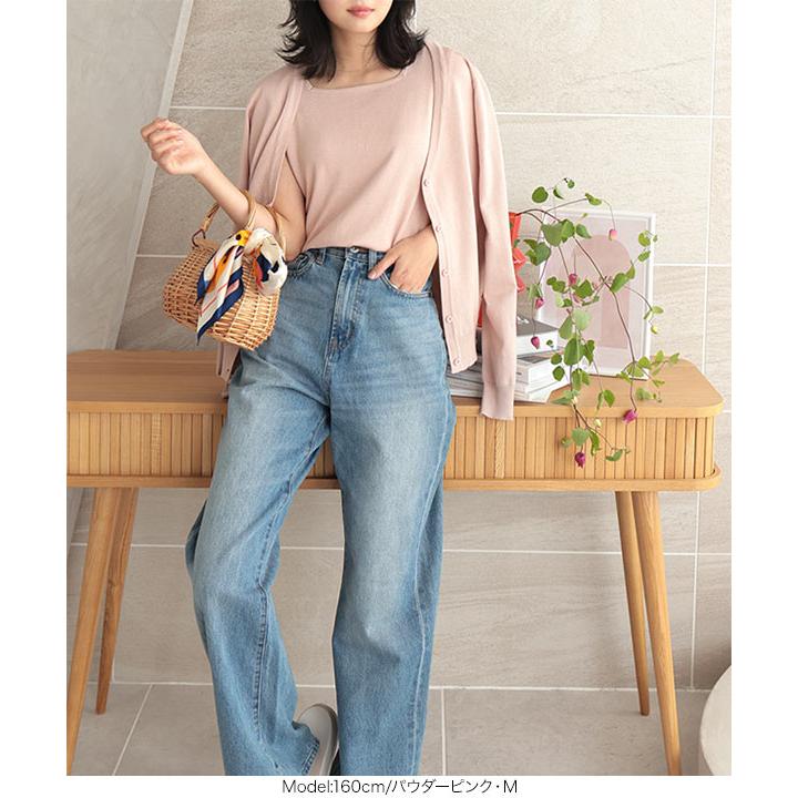 KOBE LETTUCE トップス レディース 40代 ノースリーブ UVカット