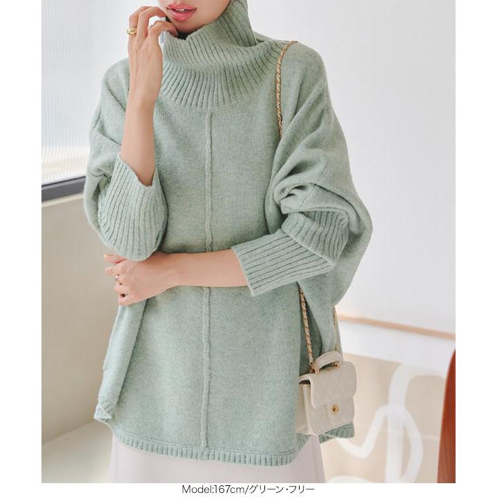 KOBE LETTUCE ニット トップス レディース 長袖 タートルネック KOBE LETTUCE ニット トップス レディース 長袖 タートルネック