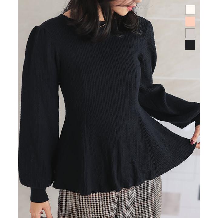 KOBE LETTUCE トップス レディース 40代 上品 ペプラムニット ぽ KOBE LETTUCE トップス レディース 40代 上品 ペプラムニット ぽ
