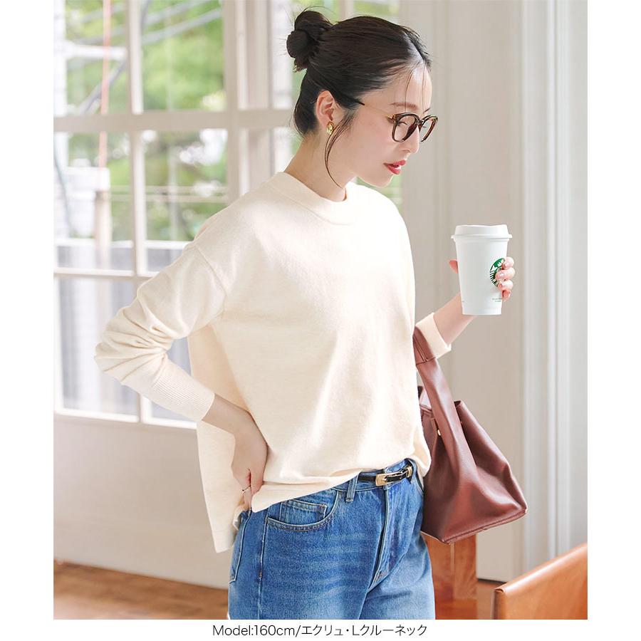 KOBE LETTUCE セール ニット M L XL選べるネック メルティベーシック