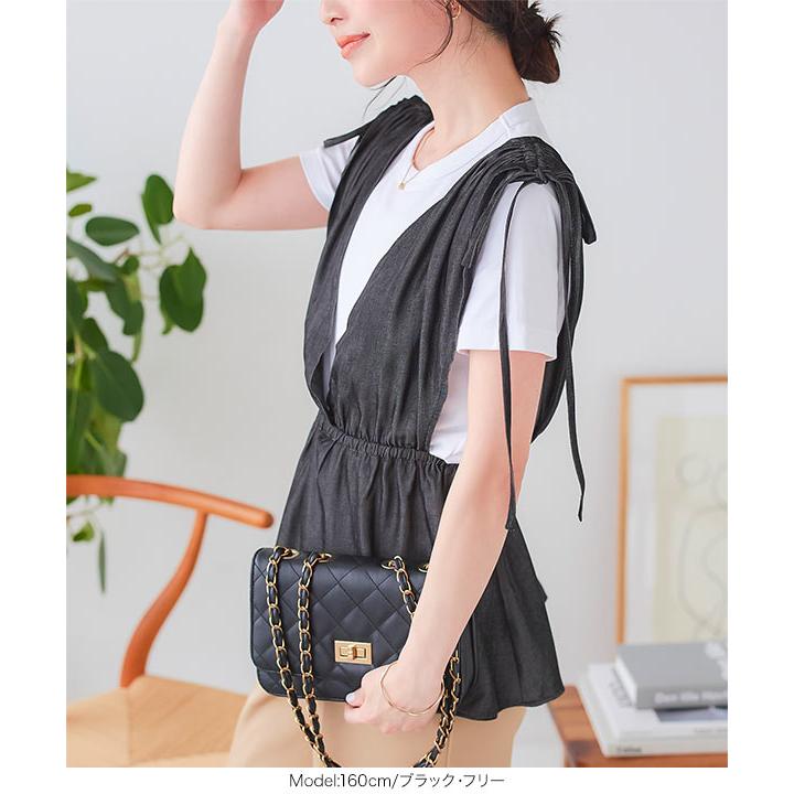 KOBE LETTUCE ペプラムトップス レディース ノースリーブ ベスト