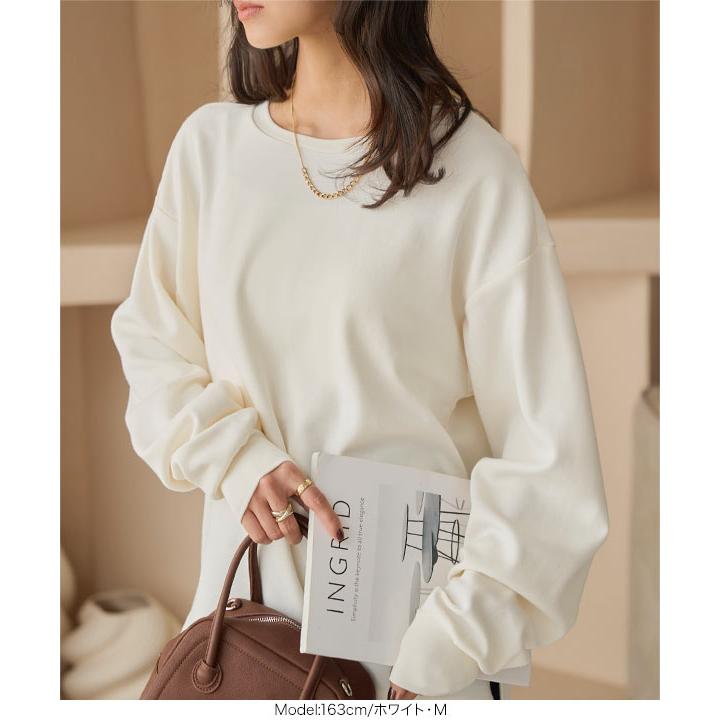 KOBE LETTUCE ロンT レディース 長袖 トップス あったかオーバーT 40代