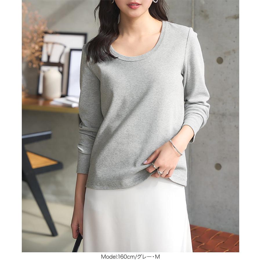 KOBE LETTUCE（神戸レタス） Tシャツ リブ 長袖 トップス レディース