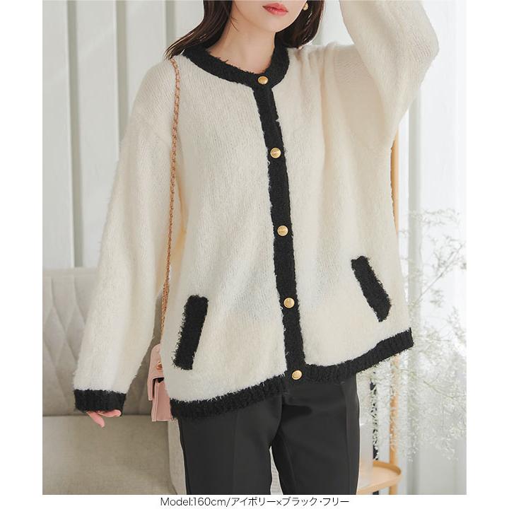 KOBE LETTUCE（神戸レタス） ニットカーディガン レディース 長袖