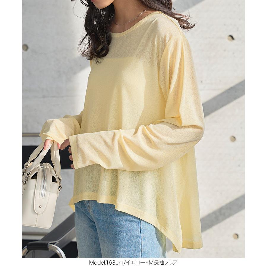 KOBE LETTUCE（神戸レタス） シアー Tシャツ トップス レディース半袖