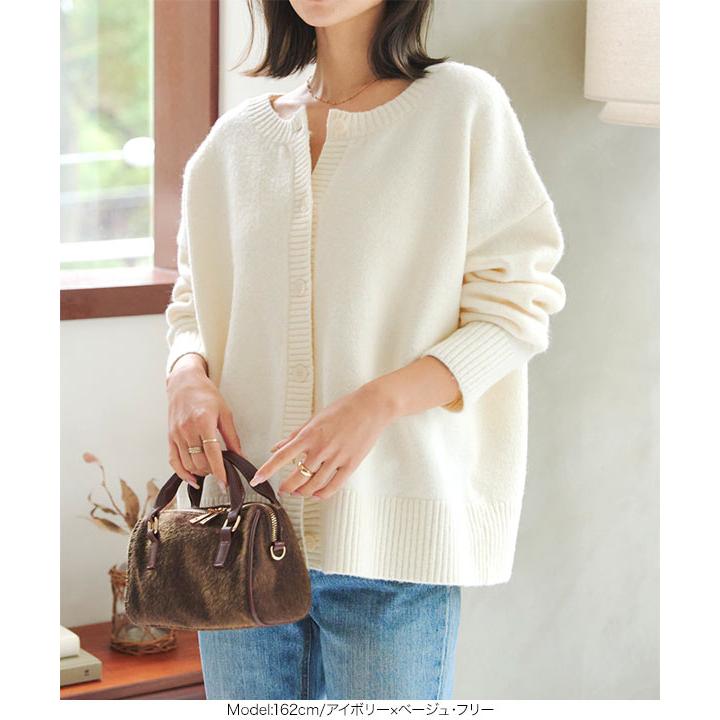 KOBE LETTUCE（神戸レタス） セール カーディガン レディース 冬 ロゴ