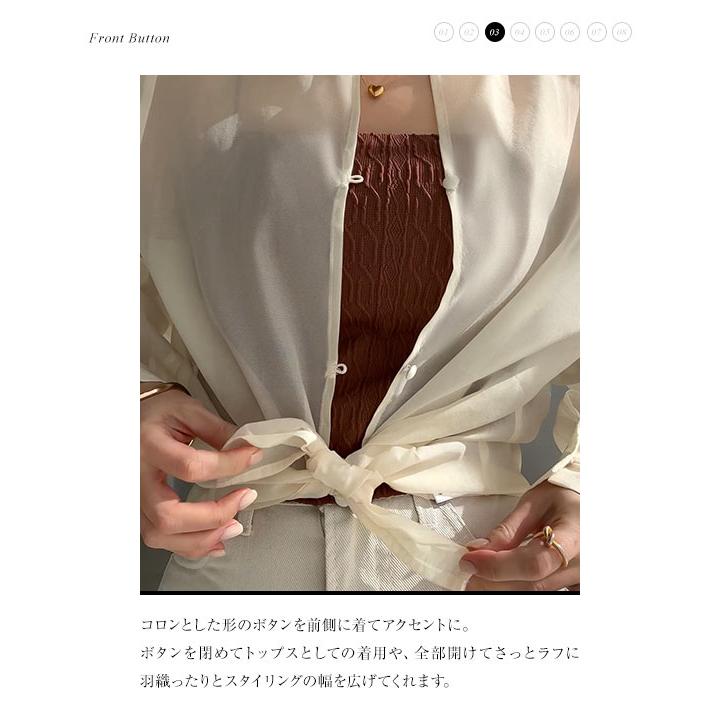 KOBE LETTUCE（神戸レタス） yuri.さんコラボ ブラウス 長袖 トップス