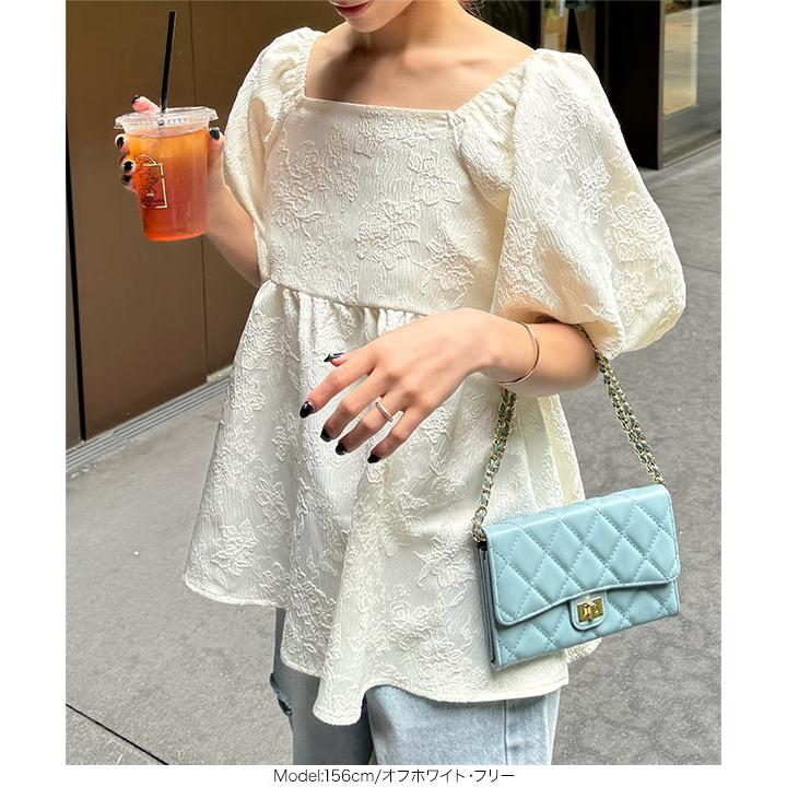 KOBE LETTUCE（神戸レタス） kiminaさんコラボ ブラウス ペプラム