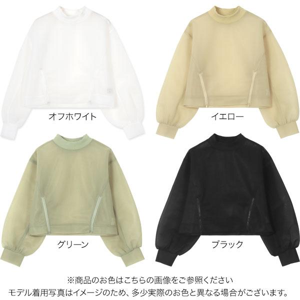 KOBE LETTUCE（神戸レタス） トップス レディース 40代 上品 シアー