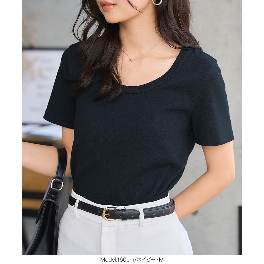 KOBE LETTUCE（神戸レタス） Tシャツ レディース 半袖 リブtシャツ 