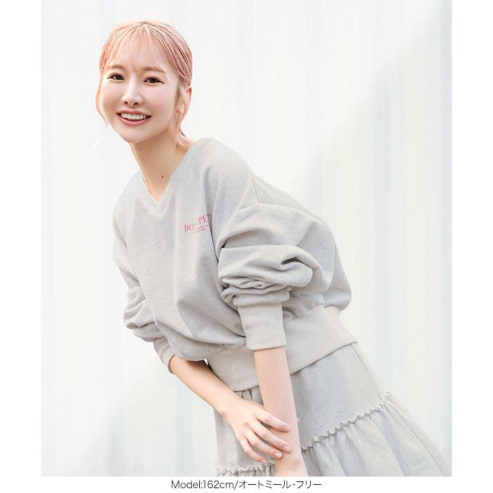 KOBE LETTUCE スウェット レディース 裏起毛 ラブトランジット 双松