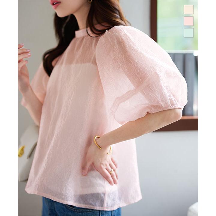 KOBE LETTUCE（神戸レタス） ブラウス 半袖 トップス レディース