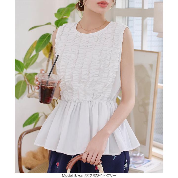 KOBE LETTUCE（神戸レタス） ブラウス ノースリーブ トップス