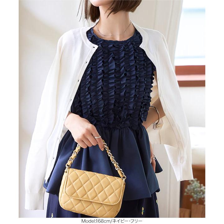 babylclub Disco frill top トップス黒 tiptop+pocket ティップトッププラスポケット / フリルクロス2way長袖