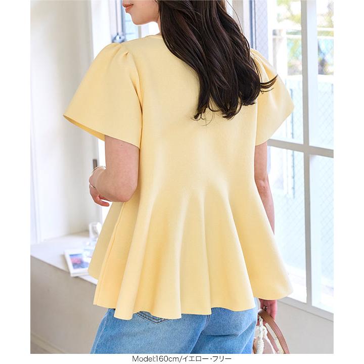 KOBE LETTUCE（神戸レタス） トップス レディース フレアスリーブ 