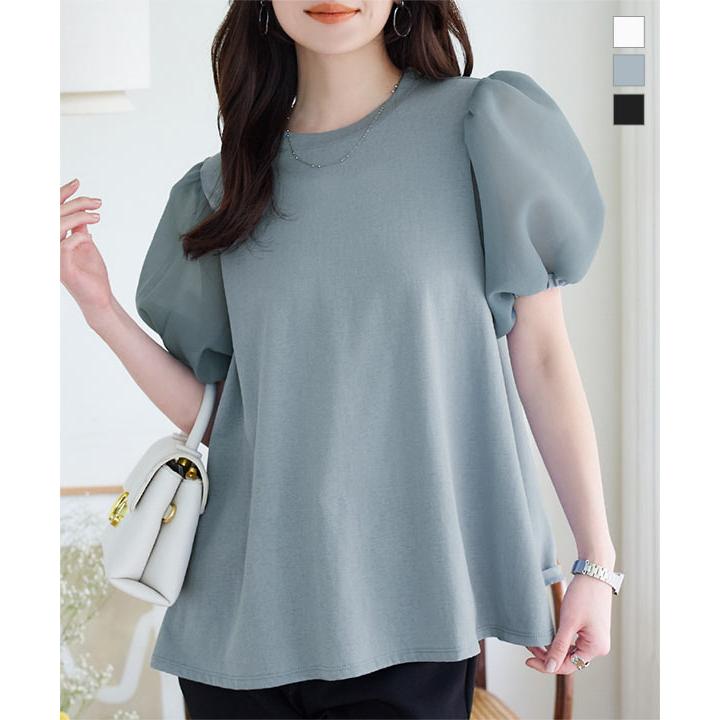 KOBE LETTUCE トップス レディース 40代 上品 フレアトップス