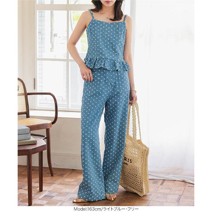 KOBE LETTUCE（神戸レタス） ビスチェ デニム トップス セットアップ