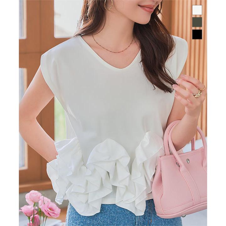 KOBE LETTUCE（神戸レタス） Tシャツ ブラウス レディース フリル