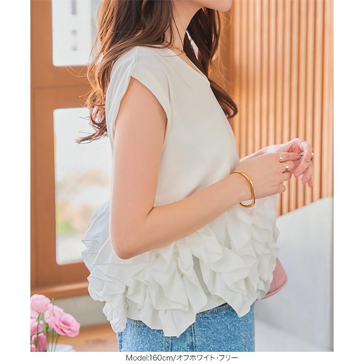 KOBE LETTUCE（神戸レタス） Tシャツ ブラウス レディース フリル