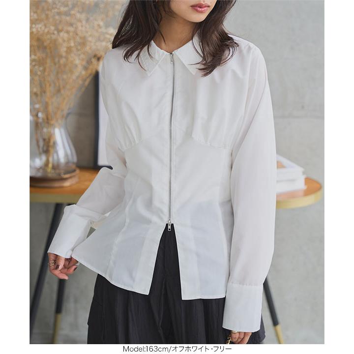 GUCCI　レデイースフリル付きホワイトシャツ　サイズ　40 楽天市場】フリルブラウス シャツ ブラウス レディース 春 秋 トップス