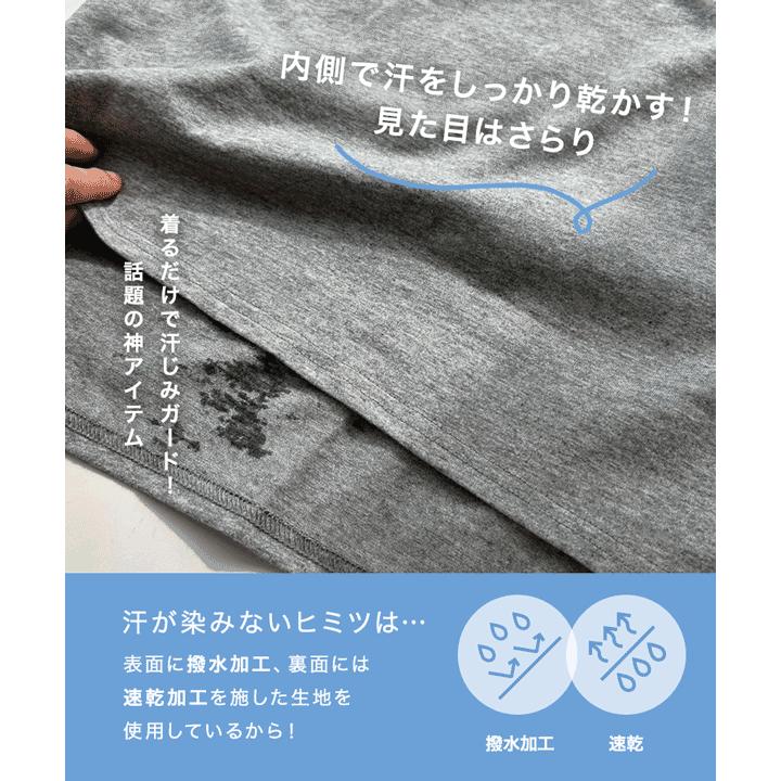 6/14-15★超目玉セール!! Tシャツ レディース トップス 汗じみ防止 UVカット 綿 コットン L XL 3L ベーシック シンプル C7574送料無料メ便対応 | KOBE LETTUCE | 08