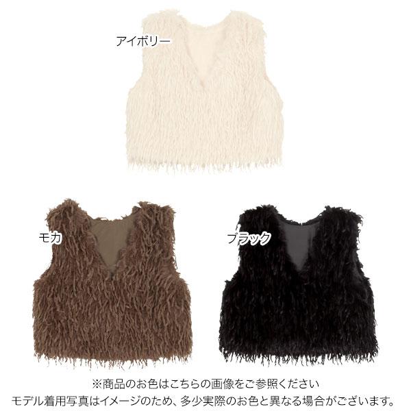 KOBE LETTUCE（神戸レタス） ビスチェ ベスト トップス レディース V