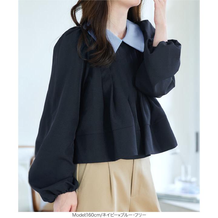 KOBE LETTUCE（神戸レタス） トップス レディース 40代 上品 ペプラム