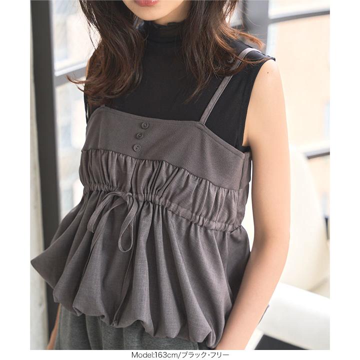 KOBE LETTUCE（神戸レタス） シアートップス ノースリーブ トップス