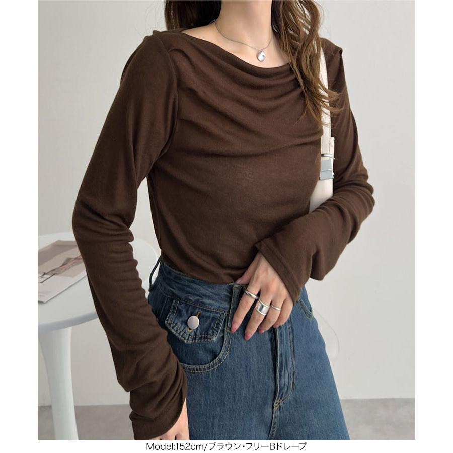 Le17septenbre トップス KOBE LETTUCE（神戸レタス） 日替わりセール シアートップス 長袖