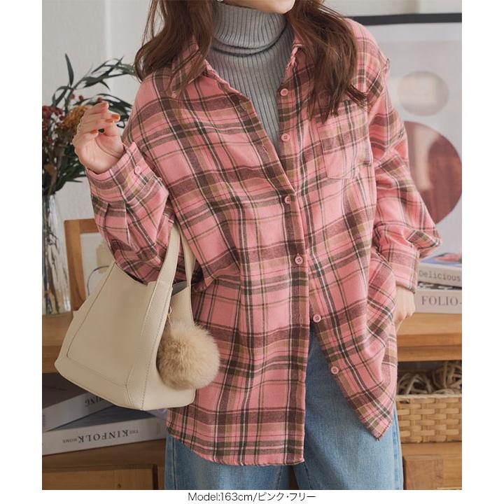 KOBE LETTUCE（神戸レタス） チェックシャツ レディース ネルシャツ
