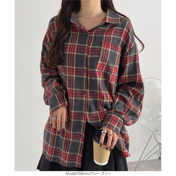 【極美品✨️】BELVET/ベルベット レッドチェックシャツ(Lサイズ) KOBE LETTUCE（神戸レタス） チェックシャツ レディース ネルシャツ