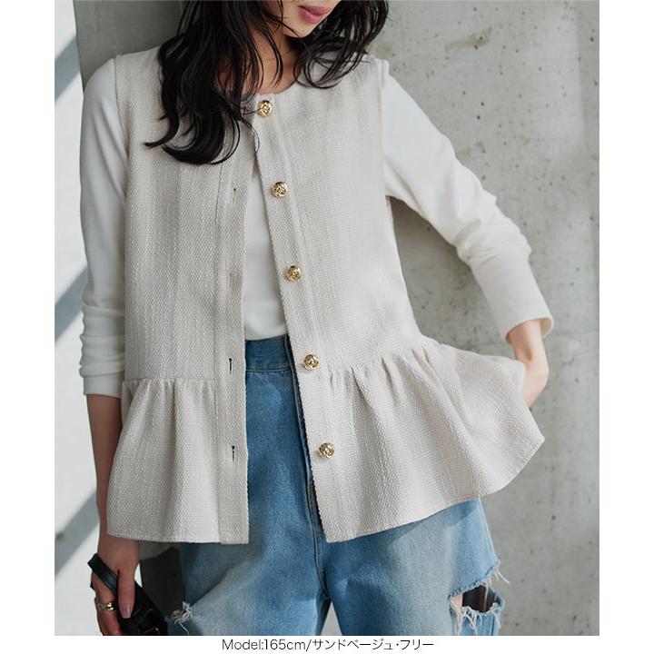 新品・未使用　アメリカブランド LULY K  ベスト トップジレ keyuca_s7907123