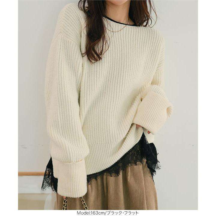 KOBE LETTUCE（神戸レタス） トップス レディース ロンt シアー 40代