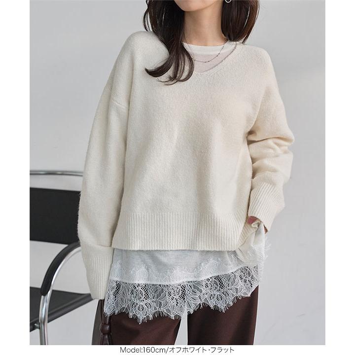 KOBE LETTUCE（神戸レタス） トップス レディース ロンt シアー 40代